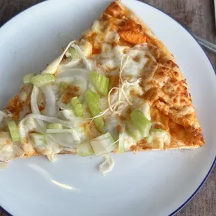 Buffalo chicken pizza