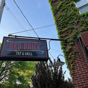 a sign for a restaurant