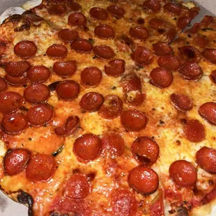Pepperoni pizza 12/16/24
