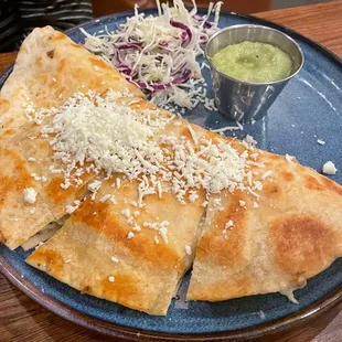 Seafood Quesadilla- kinda boring, not very flavorful