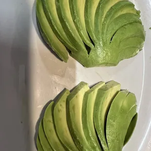 Delicious side of avocado