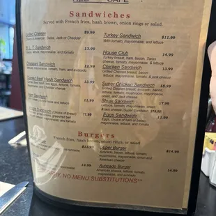 Menu Lunch