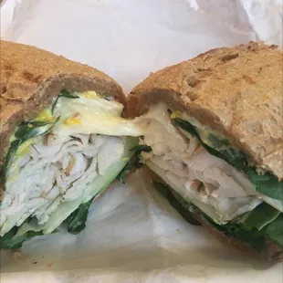 Turkey and Brie Sandwich