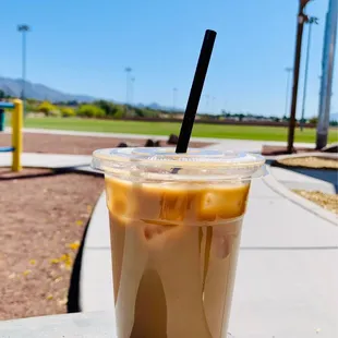 Iced coffee