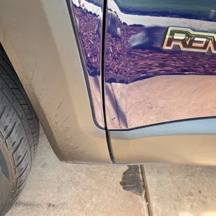 Other side with dirty plastics