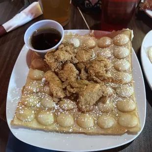 chicken and waffle