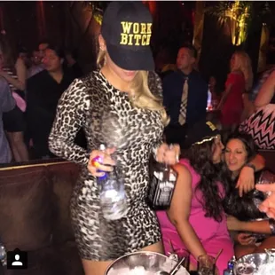 Yep we partied hard!