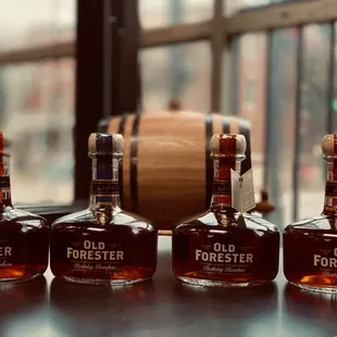 A vertical of Old Forest Birthday Bourbon, 2016-2018