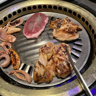 steak, food