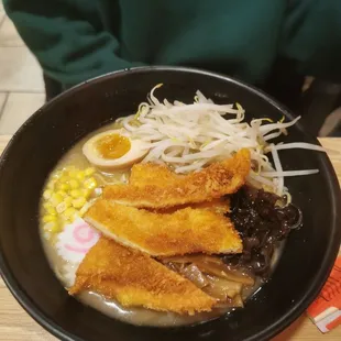 Tonkotsu Ramen with Chicken