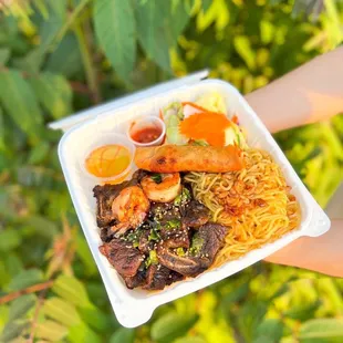 Bbq BBQ Short Ribs Combo