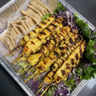Chicken Satay (Small Tray)