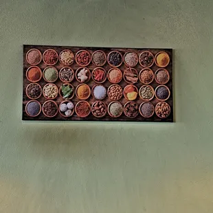 Spice wall decoration