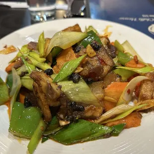 Twice cooked pork