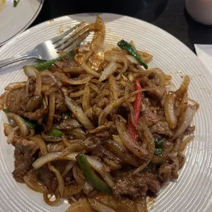 Mongolian beef