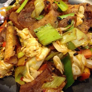 73. Twice Cooked Pork Belly 73.