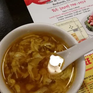 9. Corn Egg Drop Soup