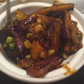 R42. Eggplant with Hot Garlic Sauce