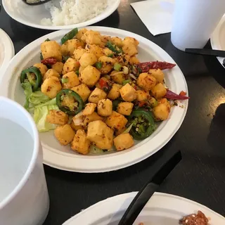 R45A. Tofu with Salt and Pepper