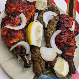 Chicken Tandoori along with Beef seekh Kabob! Bussin!!