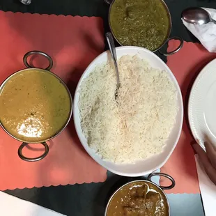 Plenty of rice and portions are perfect