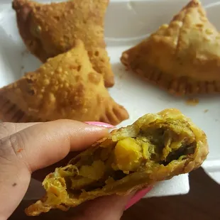 Veggie samosa