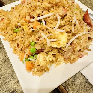 BBQ Pork Egg Foo Young
