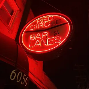 a neon sign