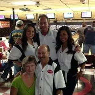 a group of people posing for a picture