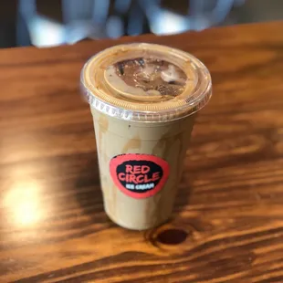 Cookie butter insomniac iced coffee