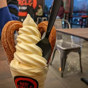 Frosty churro