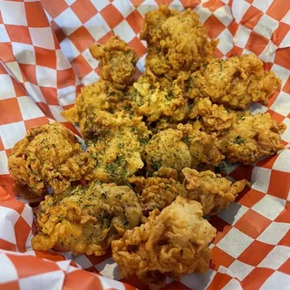 Fried Oyster Appetizer Dinner