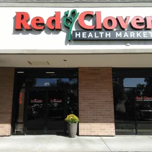 the front of the store