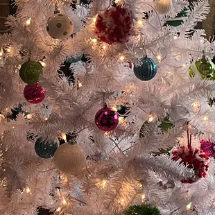 Festive holiday decor