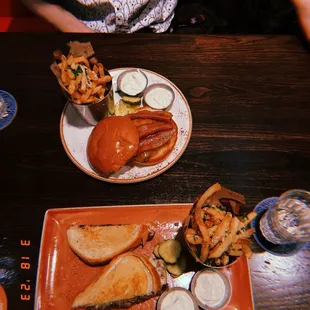 Patty Melt Truffle-Parmesan Fries