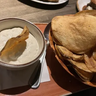 Chips and Onion Dip