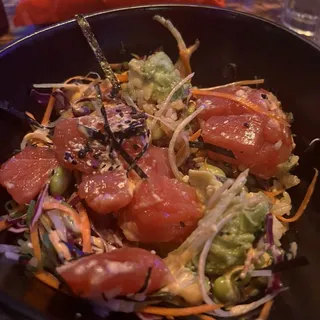 Sesame Tuna Poké Bowl