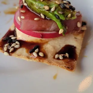 Tuna crisp