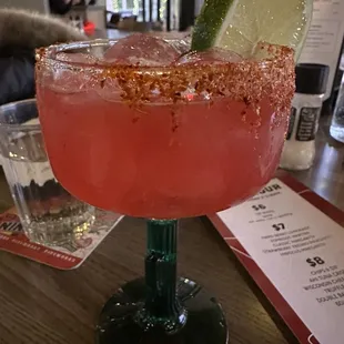 Hibiscus Margarita was amazing! On happy hour menu  as of Jan. 2024