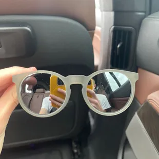 Sunglasses purchased