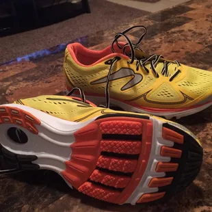 The fluorescent colour gives the appearance I'm traveling at supersonic speeds. Hash tag win.