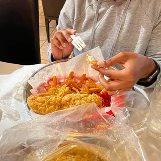 Fried Whiting Fish Basket