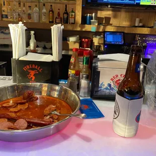 This is the bar in the remnants of my plate yes