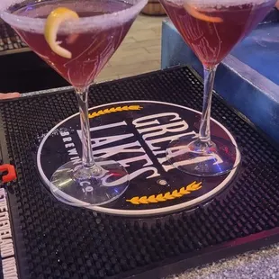 Lemon Raspberry Martini