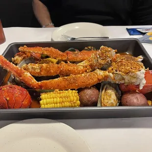 Place was packed, we were greeted. Service: timely, attentive and checks on point. The staff attentive and food was scrumptious!