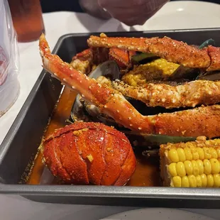 M3. Snow Crab Legs M10. Lobster Tail S1. Corn on the Cob