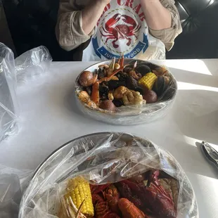 M3. Snow Crab Legs M4. Crawfish M8. Black Mussels M2. Shrimp (No Head)  Choose 2 Items or More