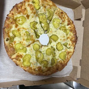 Big Dill pizza