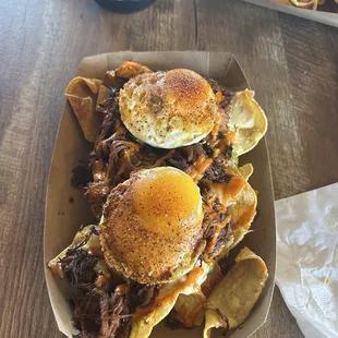 Pork bulgogi nachos