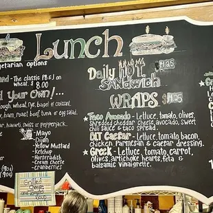 Lunch Menu